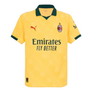Camisa AC Milan III 25/26 - Torcedor Puma Masculina - Amarela com detalhes em ve