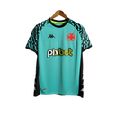 Camiseta Vasco da Gama Pré-Jogo 2022 Kappa Masculina - Verde com detalhes em Pre