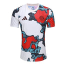 Camisa Bayern de Munique Pré-jogo 25/26 - Torcedor Adidas Masculina - Branca com