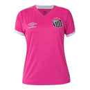 Camisa Santos Edição especial Outubro Rosa 23/24 - Torcedor Umbro Feminina - Ros