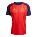 Camisa Seleção Espanha I 26/27 - Torcedor Adidas Masculina - Vermelha e azul