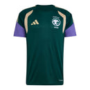 Camisa Arábia Saudita Treino 26/27 - Torcedor Adidas Masculina - Verde com detal
