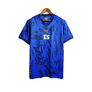 Camisa El Salvador I 23/24 - Torcedor Umbro Masculina - Azul com detalhes em bra