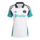 Camisa Newcastle III 24/25 - Torcedor Adidas Feminina - Branca com detalhes em v