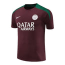 Camisa Paris Saint-Germain Treino 24/25 - Torcedor Nike Masculina - Vinho com de