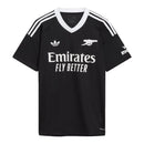 Camisa Arsenal Goleiro 24/25 - Torcedor Adidas Masculina - Preta com detalhes em