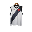 Camiseta regata Vasco da Gama I 23/24 Kappa Torcedor Masculina - Branco com deta