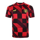 Camisa Manchester City Pré-jogo 23/24 - Torcedor Puma Masculina - Vermelha com d