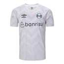 Camisa Grêmio Goleiro 24/25 - Torcedor Umbro Masculina - Branca com detalhes em