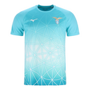 Camisa Lazio Pré-jogo 25/26 - Torcedor Mizuno Masculina - Azul