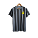 Camisa Al-Ittihad IIV 23/24 - Torcedor Nike Masculina - Cinza com detalhes em pr