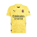 Camisa AC Milan Goleiro II 24/25 - Torcedor Puma Masculina - Amarela com detalhe