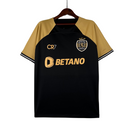 Camisa Sporting Lisboa III 23/24 - Torcedor Nike Masculina - Preta com detalhes