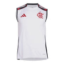 Camisa Regata Flamengo II 25/26 - Torcedor Adidas Masculina - Branca com detalhe