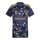 Camisa Boca Juniors III 25/26 - Torcedor Adidas Feminina - Azul com detalhes em
