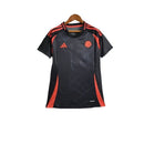 Camisa Seleção da Colômbia II 24/25 - Torcedor Adidas Feminina - Preta com detal
