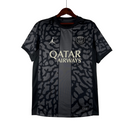 Camisa Paris Saint-Germain III 23/24 - Torcedor Nike Masculina - Preta com detal