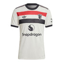 Camisa Manchester United III 24/25 - Torcedor Adidas Masculina - Branca com deta