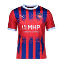 Camisa FC Heidenheim I 24/25 - Torcedor Puma Masculina - Vermelha com detalhes e