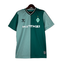 Camisa Werder Bremen I 23/24 - Torcedor Hummel Masculina - Branca e verde com de