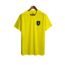 Camisa Seleção Escócia Goleiro 23/24 - Torcedor Adidas Masculina - Amarela com d