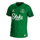 Camisa Everton Goleiro I 23/24 - Torcedor Hummel Masculina - Verde com detalhes