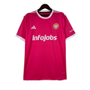 Camisa Porcinos I 23/24 - Torcedor Adidas Masculina - Rosa com detalhes em branc
