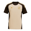Camisa Flamengo Treino 26/27 - Torcedor Adidas Masculina - Bege e marrom