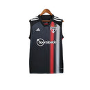 Camisa Regata São Paulo III 23/24 - Torcedor Adidas Masculina - Preta com detalh