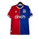 Camisa Crystal Palace I 23/24 - Torcedor Macron Masculina - Azul e vermelha com