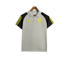 Camisa Flamengo Treino 24/25 - Torcedor Adidas Masculina - Cinza com detalhes em
