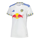 Camisa Leeds I 25/26 - Torcedor Adidas Feminina - Branca com detalhes em azul e