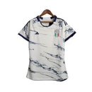 Camisa Seleção da Itália II 23/24 - Torcedor Adidas Feminina - Branca com detalh