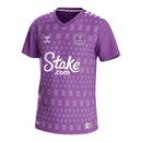 Camisa Everton Goleiro III 23/24 - Torcedor Hummel Masculina - Roxa com detalhes