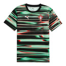 Camisa Seleção Portugal Pré-jogo 25/26 - Torcedor Puma Masculina - Preta com det