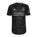 Camisa Houston Dynamo II 23/24 - Torcedor Adidas Masculina - Preta com detalhes