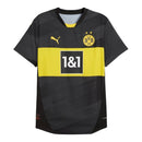 Camisa Borussia Dortmund II 24/25 - Torcedor Puma Masculina - Preta com detalhes