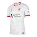 Camisa Liverpool III 24/25 - Torcedor Nike Masculina - Branca com detalhes em ve