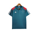 Camisa Cruzeiro Treino 24/25 - Torcedor Adidas Masculina - Azul com detalhes em