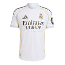 Camisa Real de Madrid I 25/26 - Torcedor Adidas Masculina - Branca com detalhes