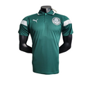 Camisa Palmeiras Treino 23/24 polo - Jogador Puma Masculina - Verde