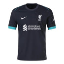 Camisa Liverpool II 24/25 - Torcedor Nike Masculina - Preta com detalhes em verd