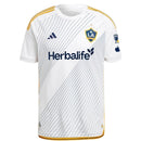 Camisa LA Galaxy I 24/25 - Torcedor Adidas Masculina - Branca com detalhes em az