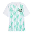 Camisa Palmeiras Pré-jogo 25/26 - Torcedor Puma Masculina - Branca com detalhes