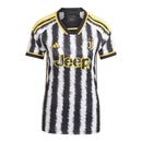 Camisa Juventus I 23/24 - Torcedor Adidas Feminina - Branca e preta com detalhes