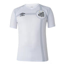 Camisa Santos Pré-jogo 23/24 - Torcedor Umbro Masculina - Branca com detalhes em