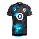 Camisa Minnesota United I 24/25 - Torcedor Adidas Masculina - Preta com detalhes