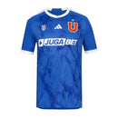 Camisa Universidad do Chile I 24/25 - Torcedor Adidas Masculina - Azul com detal