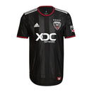 Camisa DC United I 23/24 - Torcedor Adidas Masculina - Preta com detalhes em ver