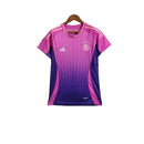 Camisa Seleção da Alemanha II 24/25 - Torcedor Adidas Feminina - Rosa com detalh
